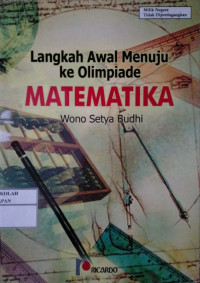Image of LANGKAH AWAL MENUJU OLIMPIADE MATEMATIKA