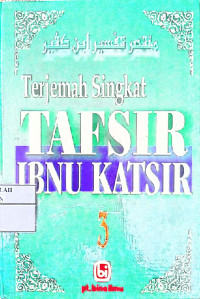Image of TERJEMAH SINGKAT TAFSIR IBNU KATSIR JILID 3
