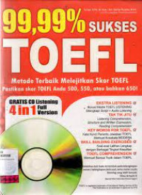 99.99% Sukses TOEFL