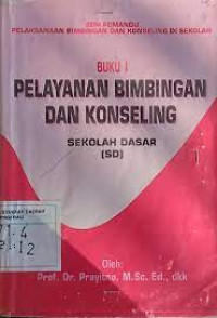 Pelayanan Bimbingan Dan Konseling | Buku II