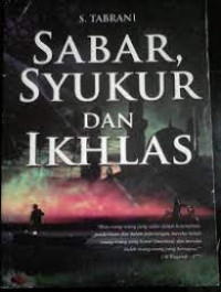 Image of Sabar Syukur Dan Ikhlas