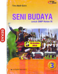 Image of Seni Budaya | Untuk SMP Kelas IX